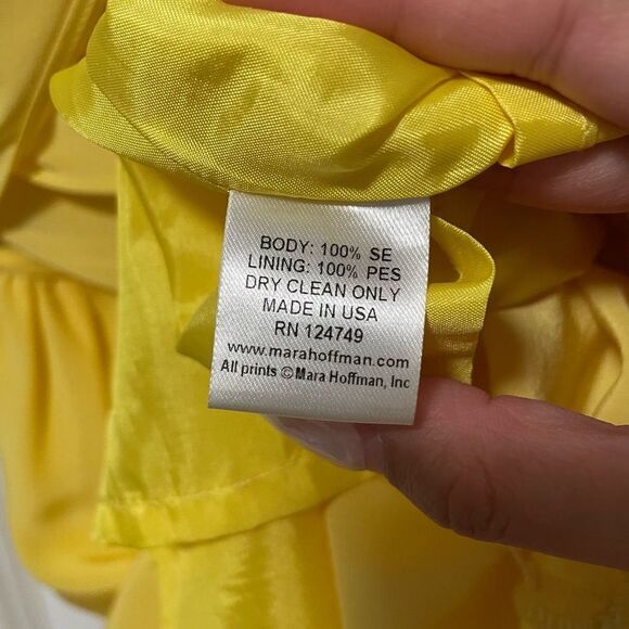 Mara Hoffman one shoulder mini dress - Picture 5 of 8